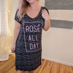 Rose All Day Soft Sleep Shirt